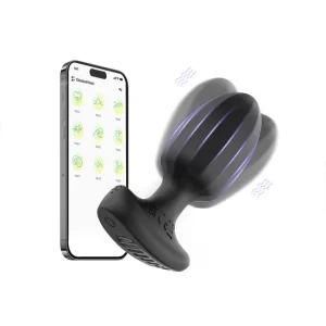 Plug anal vibrador con APP a distancia