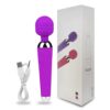 Microfono Vibrador Recargable PURPLE 2