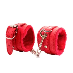 Esposas Felpa Suave BDSM RED